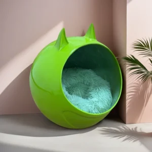 Luxury Ceramic Display Indoor Cat Furniture Breeding Pet House Cat Cage Cabinet Villa