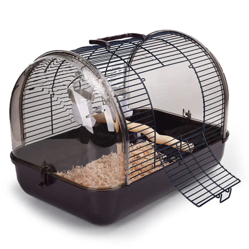 Luxury Crystal Portable Transport Bird Cage Parrot Bird Cage Hedgehog Pet Cage Bird Supplies