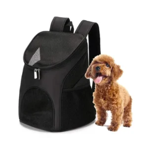 Luxury Dog Carrying Bag Pet Carrier Backpack Travel Bag Print Plastic Nylon Zipper