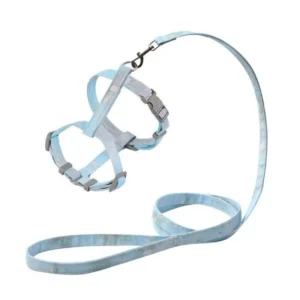 Luxury Dog Harness Adjustable Leash Padded for Comfortable Walking Fashion Pet Dog Harness Set