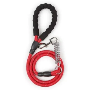 Luxury Dog Leash Soft & Durable Nylon Adjustable Heavy Duty for Outdoor Walking Simple Style