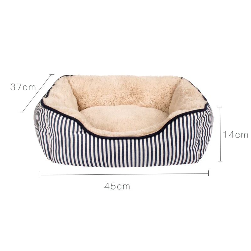 Luxury Foldable Plush Dog Bed Accessories Pet Bed