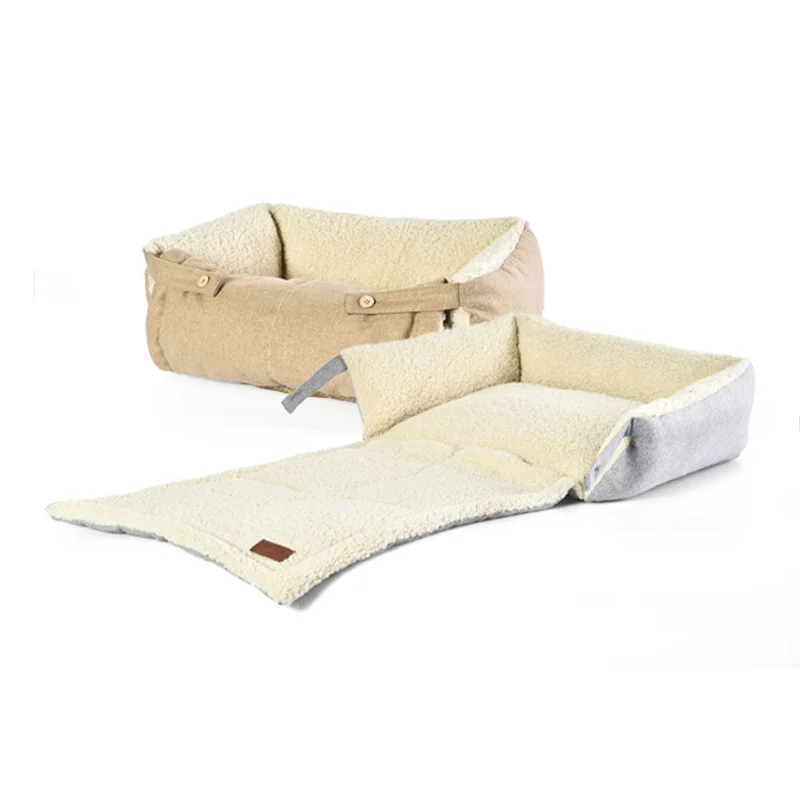 Luxury Furniture Protector Pet Cover Collection Foldable 3 Sided Bolster Sofa Cover Dog Sofa Bed