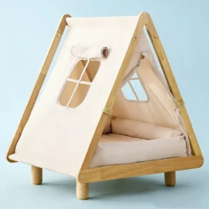 Luxury Modern Large Pet Furniture House Semi-closed Cat & Dog Bed Portable Durable Tent Dog Kennel Indoor