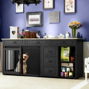 Luxury Modern MDF Pet House Closure Indoor Winter Kennel Cat Nest Cabin Dog Villa Pet Houses Furniture