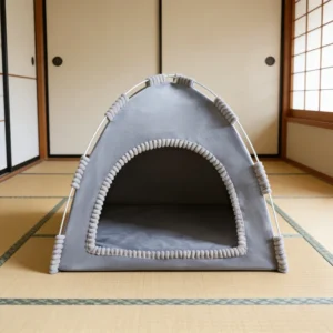 Luxury Modern Pet House for Small Dogs Acrylic Front Designer Pet Houses and Furniture for Home