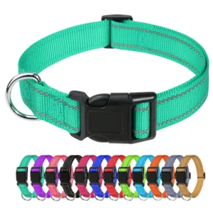 Luxury Modern Soft Personalized Adjustable Polyester Gradient Color Dog Cat Collar Ribbons Durable Print Design