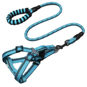 Luxury Nylon Pet Leashes Bulk Reflective Adjustable Comfortable Grip Soft Striped Pattern Safe Daily Dog Walking Durable Stylish