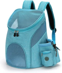 Luxury Pet Carrier Backpack Oxford Material Zipper Small Animal Travel Tote Bag Sustainable Feature for Dog Cat