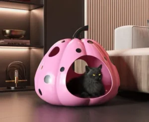 Luxury Pet Furniture Indoor Dog House Pet Bed Cat House Pumpkin Series