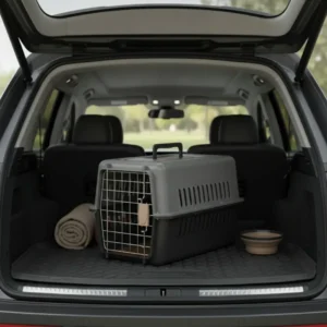 Luxury Pet Travel Carrier Metal Door Solid PP Material Carrying Case Pet Carrier for Air Travel