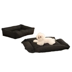 Luxury Rectangle shaped Pet Bed Dual Purpose New Waterproof Oxford Fabric Cat and Dog Bed Packed in Carton