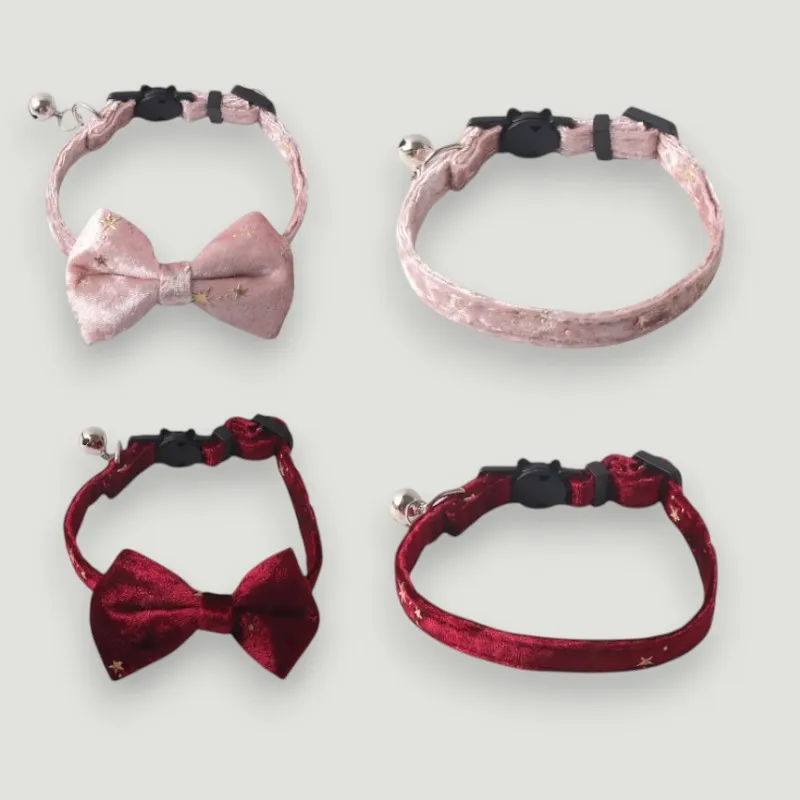Luxury Soft Puppy Dog Cat Collar Pet Collars