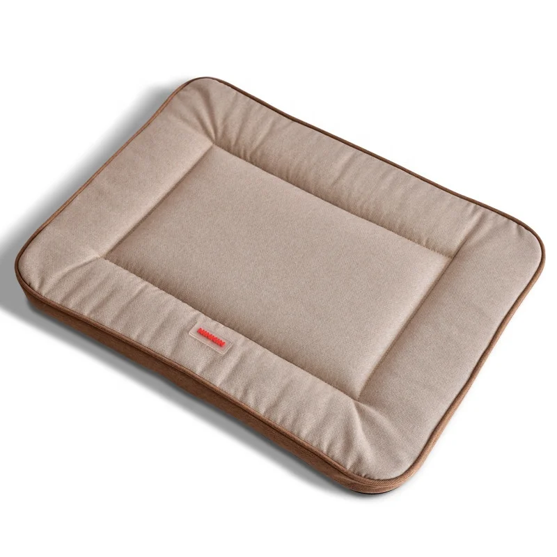 Luxury Solid Modern Composite Fabric Breathable Cushion Washable No slip Pet Mats Nest Dogs Cats Beds