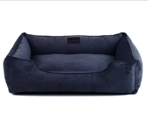 Luxury Ultra Soft Waterproof Rectangle Pet Bed for Dogs Cats Modern Plush Solid Sponge Fill Washable Dog Bed