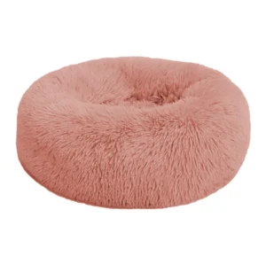 Luxury Waterproof Round Memory Foam Ultra Soft Washable Dog and Cat Bed
