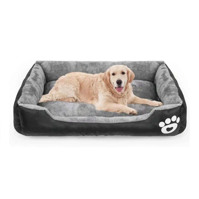 Luxury ultra Soft Pet Dog Bed Rectangle Pet Bed Washable Dog Bed