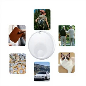 MFi Certified Tag Mini GPS Tracker Enabled for Android Plastic Lithium Battery Compass for Motorcycles Children’s