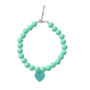 Macaron Colored Love Collar Pet Necklace Cat Dog Necklace Pet Supplies for Dogs and Cats