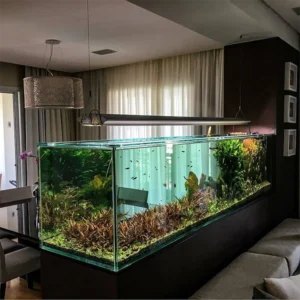 Malaysia Aquarium Acrylic Crystal Stone Lily Pipes Plastic Fish Tank Accessory