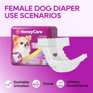 Male Dog Disposable Pet Diapers Anti leak Breathable Sanitary Pants Dog Care Underwear