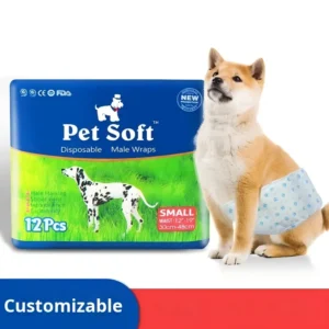 Male Female Disposable Super Absorbent Comfortable Dog Menstrual Pants Pet Supplies Dog Diapers