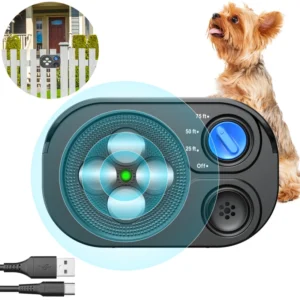 Manual Eco Friendly Dog Training Device App Control Safe Anti Barking Control Household Ultrasonic Barking Stopper