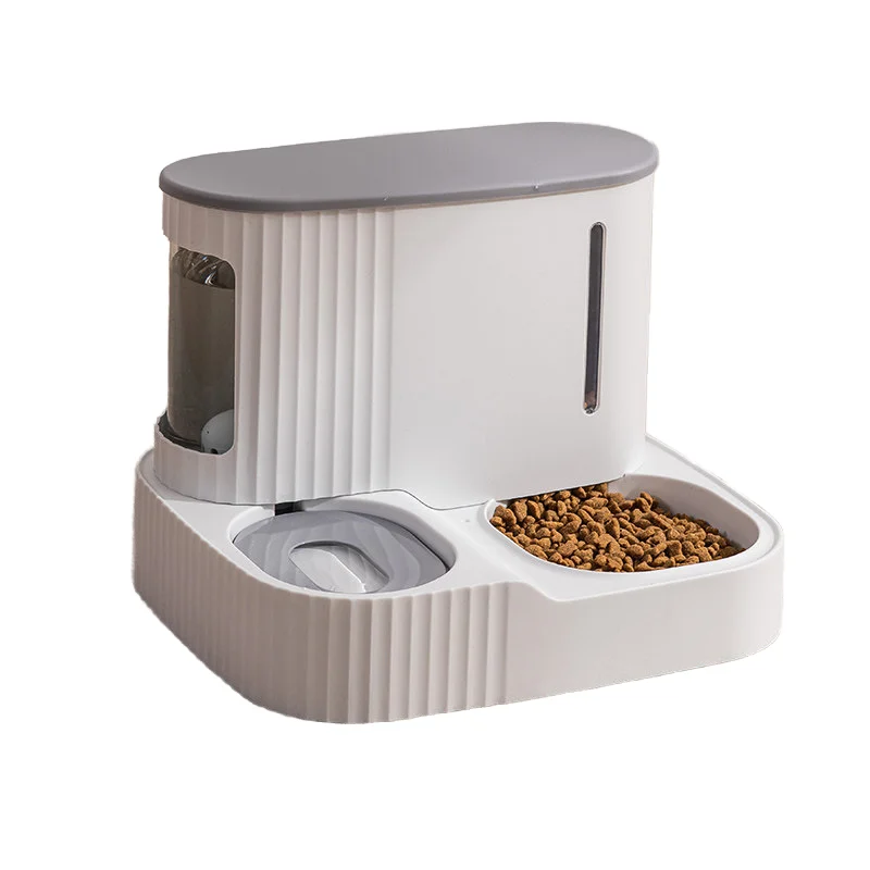 Manual Pet Supplies Smart Pet Bowls Feeders & Water Dispenser with ABS+PET Material for Indoor Use by Cats and Dogs