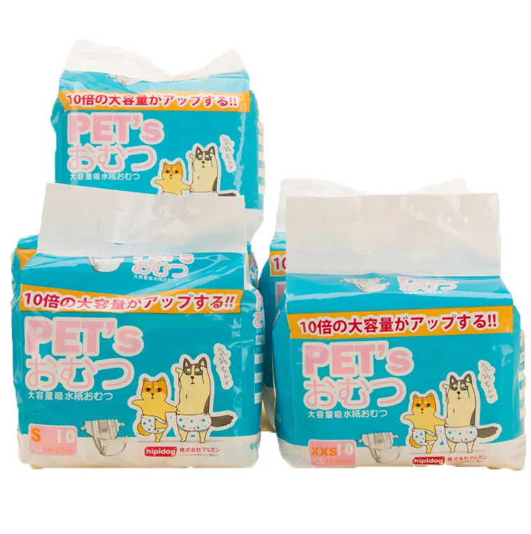 Manufacturer Adjustable Softy Comfortable Dog Poop Bags Super Absorbent Disposable Dog Pee Pad Pet Dog Diapers