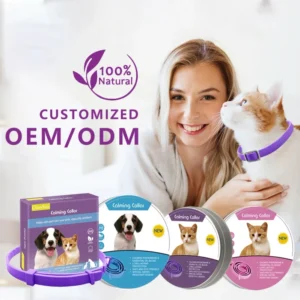 Manufacturer Anxiety Reduce Adjustable Pet Pheromone Calming Collars for Dogs and Cats