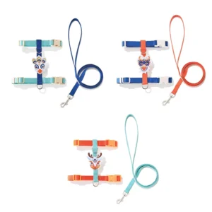 Manufacturer Cat Harness Custom Dog Harness Collar Leash Set Pet Dog Harness
