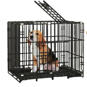Manufacturer Collapsible Stainless Steel Metal Wire Pet Carrier Cage Large Kennel