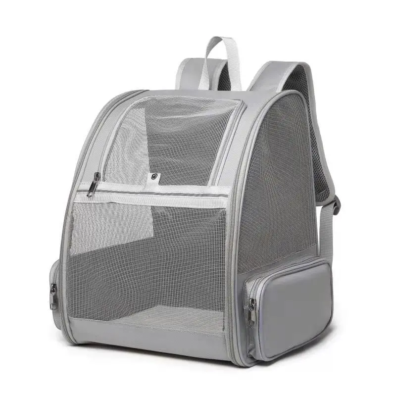 Manufacturer Custom Outdoor Cat Carry Backpack Pet Products Backpack Foldable Breathable Carrier Bag for Pets