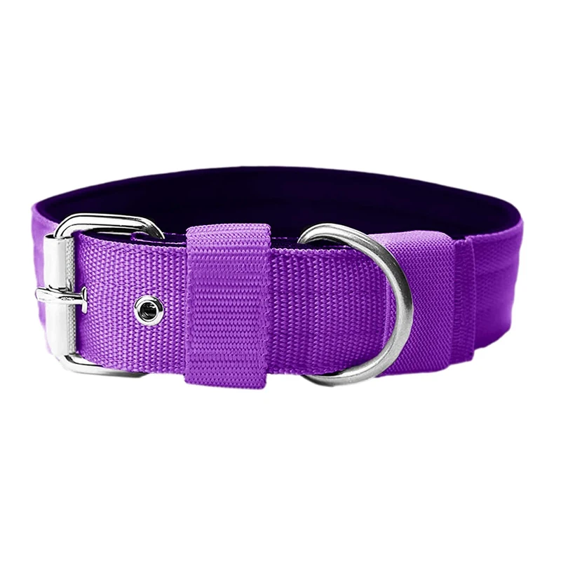 Manufacturer Durable Thick Nylon Adjustable Eco-Friendly Tactical Dog Collar with Print Pattern for Medium Large Dogs