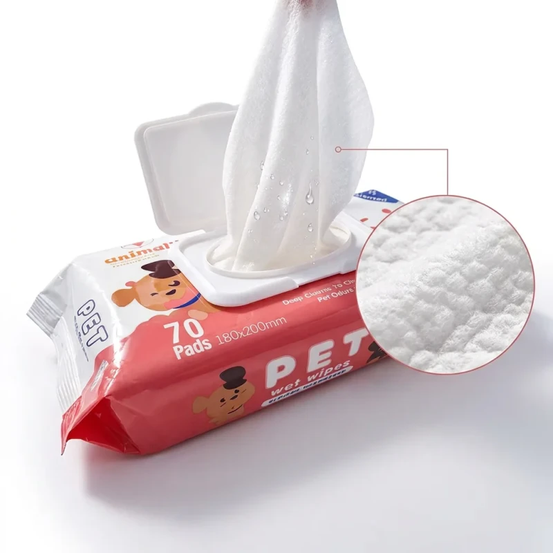 Manufacturer Eco Friendly Pet Dog Cat Cleaning Products Pet Wet Wipes