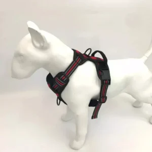 Manufacturer Heavy Duty Adjustable Dog Harness Custom Checkered Pattern Dog Harness for Big Dog