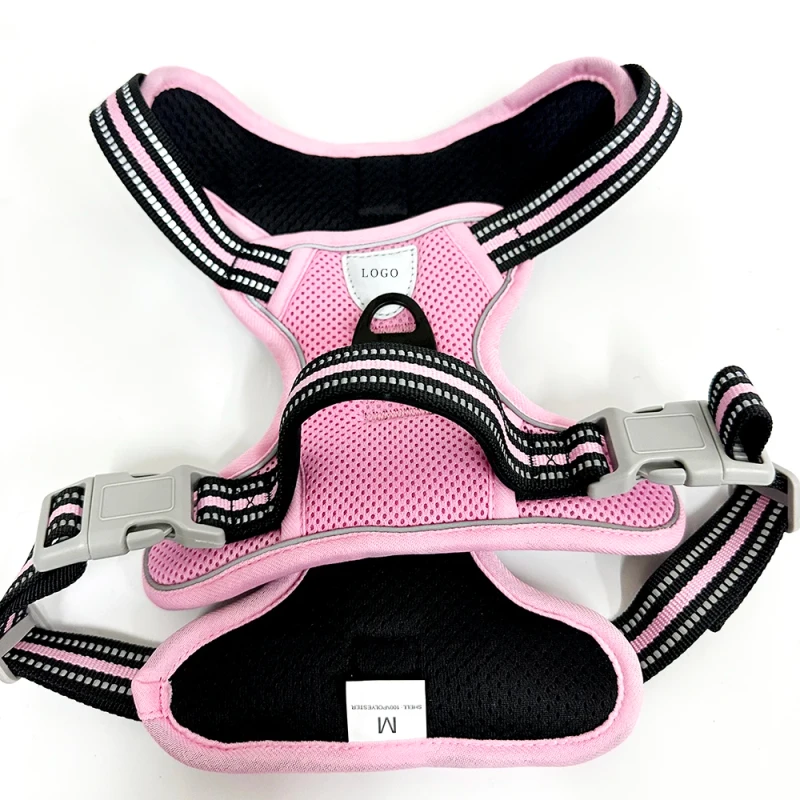 Manufacturer Low Price Dog Harness Vest Luxury Breathable Dog Harness for Outdoor Walking