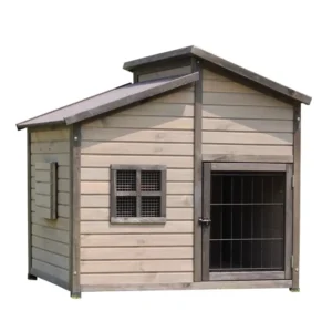 Manufacturer Luxury Outdoor Solid Wood Universal Dog Kennel Waterproof Dog Cage Villa Extra Large Dog House Furniture