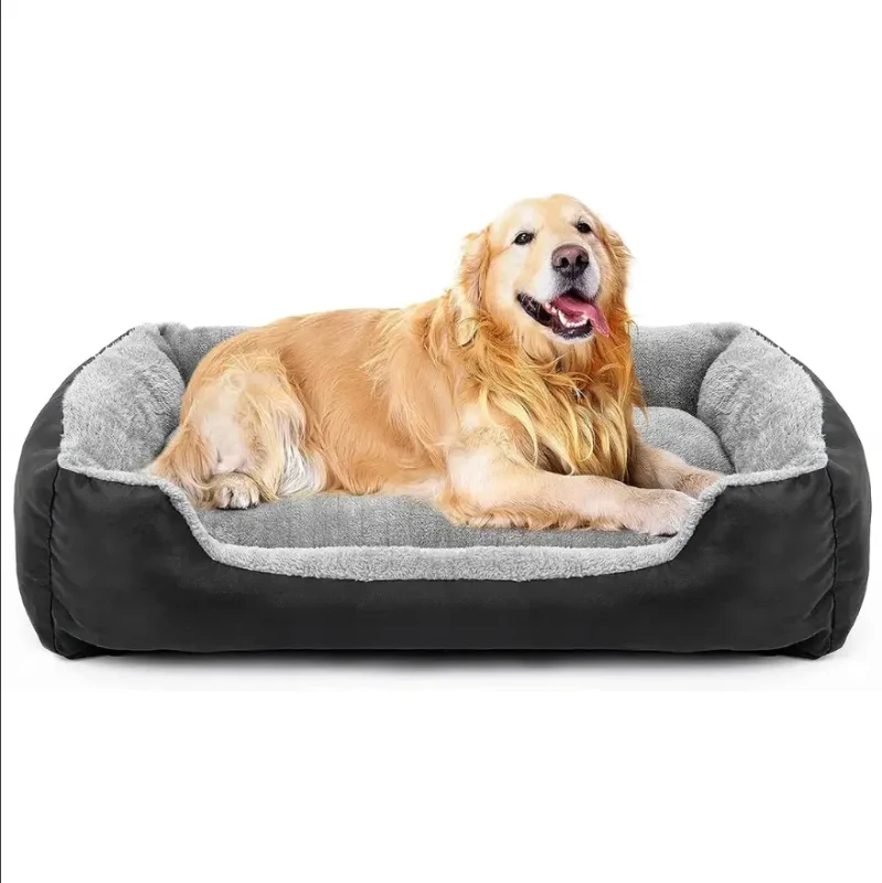 Manufacturer Luxury Waterproof Full Season ultra Soft Pet Dog Bed Rectangle Pet Bed Washable Pet Dog Beds