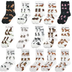 Manufacturer New Cute Socks Trend Fashion Pet Animal Collection Unisex Socks