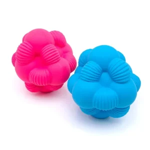 Manufacturer Non Toxic Squeaky Ball Shaped Latex Dog Chew Toy Interactive Pet Toys