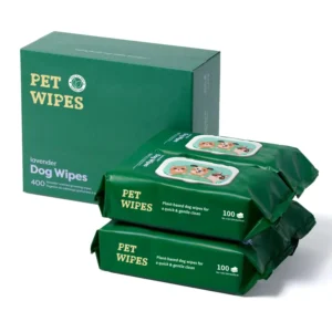 Manufacturer Non woven Eco Friendly 80pcs Grooming Tools Cleaning Sets Natural Pet Wet Wipes