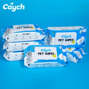 Manufacturer Oem Pet Wipes Dog Deodorizing Wet Wipes Anti Allergy Pets Wipes Plant Based for Pets