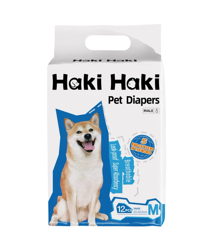 Manufacturer Pet Diapers High Quality Disposable Pet Diapers Disposable Diapers for Male Dog