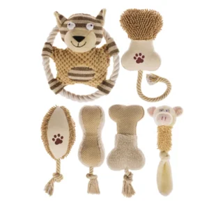 Manufacturer Private Label Stuffed Bulk Pet Pack Set Natural Custom Squeaky Plush Dog Toy