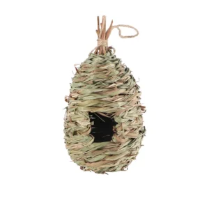 Manufacturer Provided for Global Source Wood Birdhouse and Birdcage Grass Woven Crafts Pet Supplies for Bird Owners