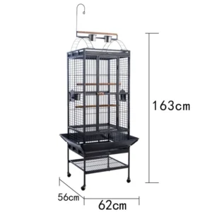 Manufacturer Supplies BE 12 Parrot Cages Metal Wire L Large Breed Complete Specifications Parrot Bird Cages Bird Villas