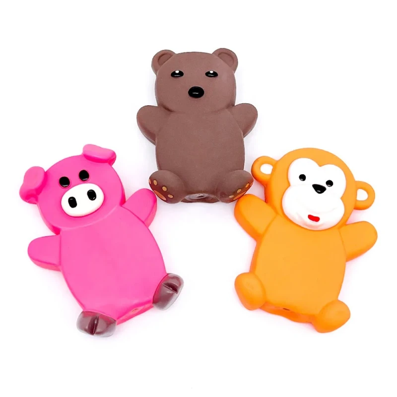 Manufacturer Three Animal Design Dog Chew Toy Squeaky Pet Toys