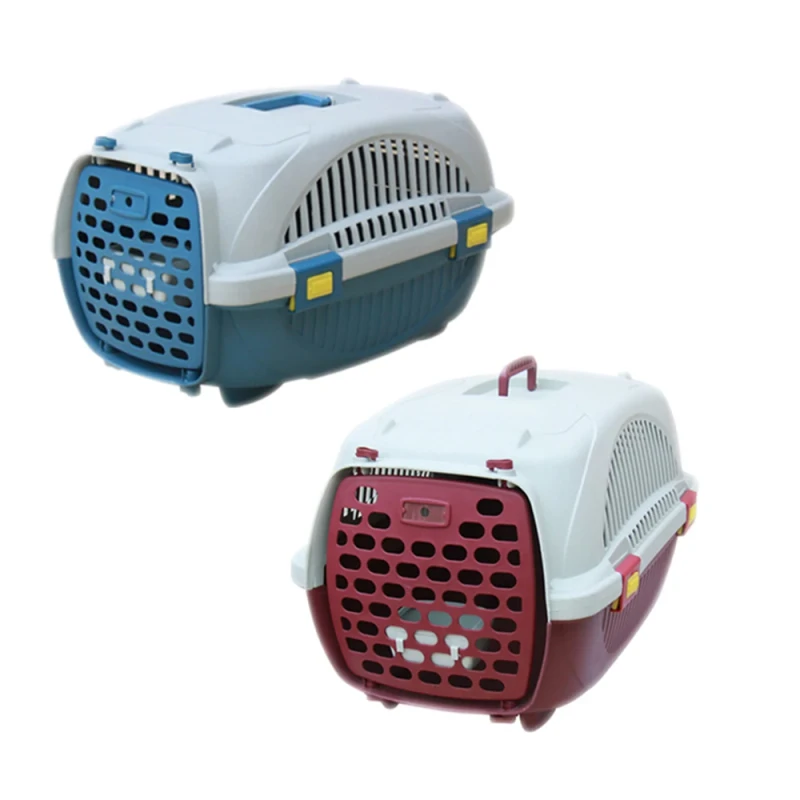 Manufacturer Travel Portable Plastic Pet Dog Carrier