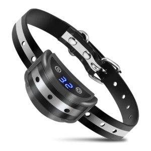 Manufacturer Waterproof Activated Personal Pet Dog Bark Collar Vibration USB Rechargeable With Lithium Battery for Dog